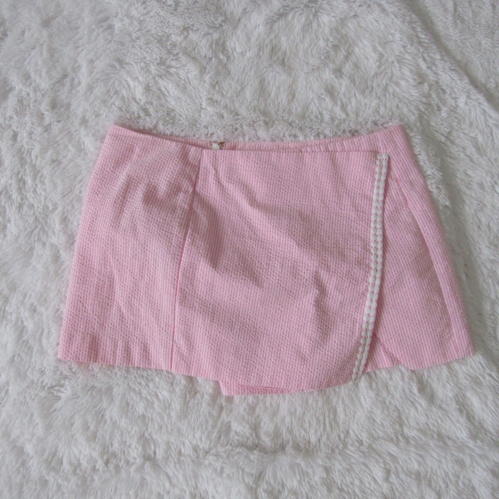 Lilly Pulitzer Seersucker Skort
